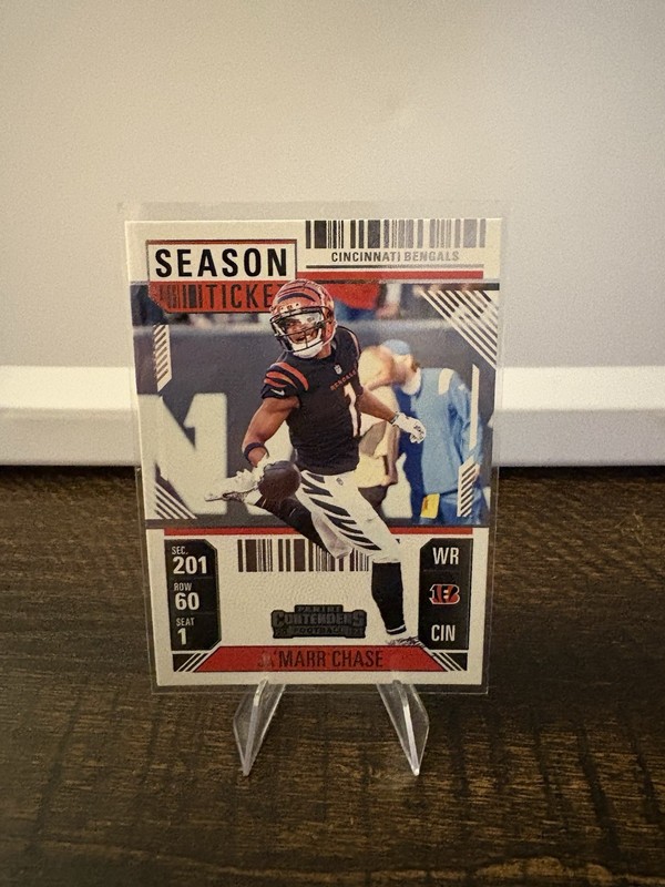 2024 Panini Contenders - Season Ticket Ja'Marr Chase #21 Retail