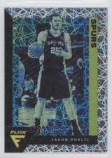 2020-21 Panini Flux Laser Prizm Jakob Poeltl #161 0we7