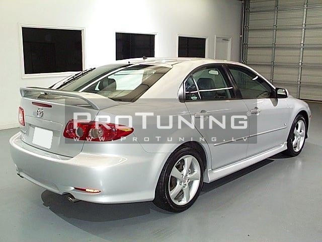 パンザマスト　中古　6本 2002-2008 Mazda 6 Hatchback Sport Rear Trunk Wing Wing For