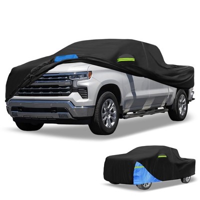 Wasserdichte Autoabdeckung mit Türreißverschluss für Chevrolet Silverado