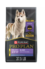 37.5LB Purina Pro Plan SPORT 27/17 High Protein Lamb & Rice Small Bites Dog Food 1.39 per pound