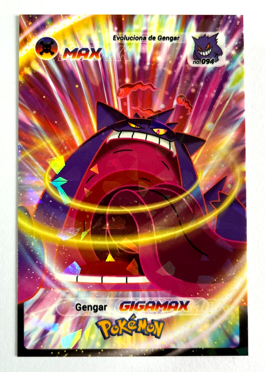2024 POKEMON DATABASE 2 Card #280 GENGAR GIGAMAX Peru Edition Foil