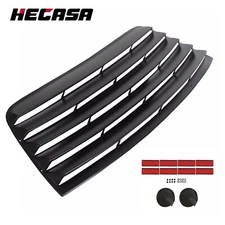 For Dodge Challenger 08-23 Rear Window Scoop Louver Sun Shade Cover Vent ABS