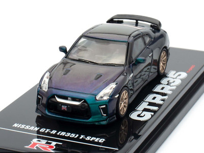 INNO64 MODELS Nissan GT-R R35 T-Spec Midnight Purple