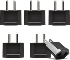 Ceptics Australia, China, New Zealand  Plug Adapter Socket 2 Pin Type I 6 Pack