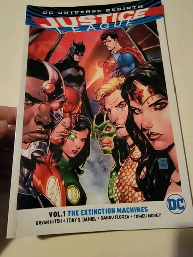 Justice League Tp Vol 01 The Extinction Machine DC Comics