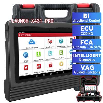 LAUNCH X431 PROS V+ PRO V5.0 Profi OBD2 Diagnosegerät ALLE SYSTEM CAN FD DOIP