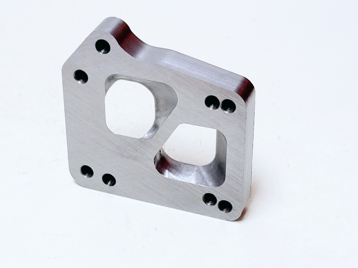 EVO 5/6/7/8/9 Header Manifold to T4 Divided Turbo Flange Adapter