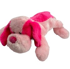 Floppy Plush Puppy Dog Pink Spotted Kellytoy Stuffed Animal