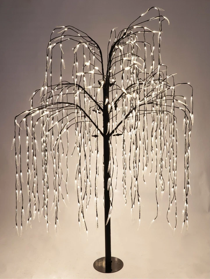 LED-Baum Weide XL,210 cm x Ø 150 cm,810 LEDs weiß, in-outdoor, Kabel 10 m (161) - Bild 2 von 4