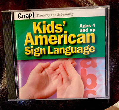 Topics Entertainment SNAP! Kids American Sign Language for sale