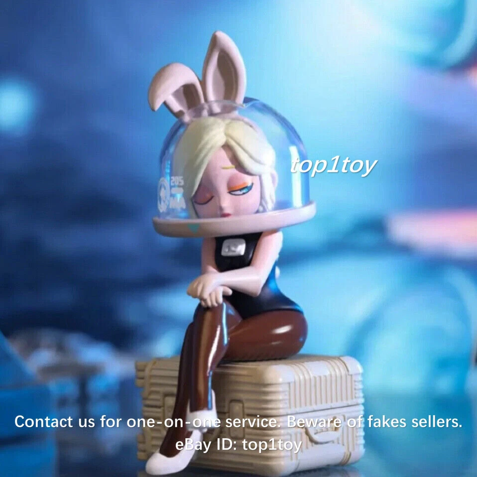 POP MART x COOLABO Space Hood Series RabbiTT-S Mini figure Art Toy Secret Gift