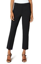Liverpool Los Angeles Kate Ankle Straight Leg Black Trousers L129622 Size 4 / 27