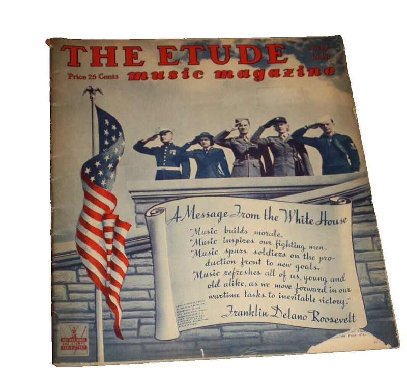 The Etude Music Magazine, July 1943