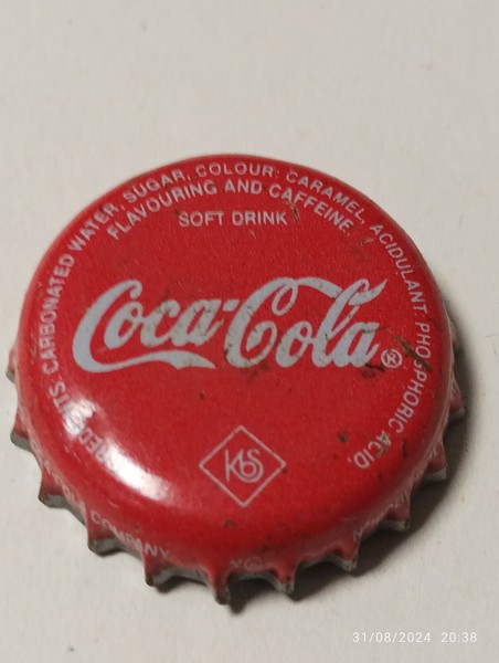 Coca-Cola Company Bottle cap, crown cap. COKE.