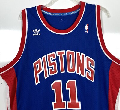 Hardwood Classics Adidas Detroit Pistons Isaiah Thomas Jersey Mens
