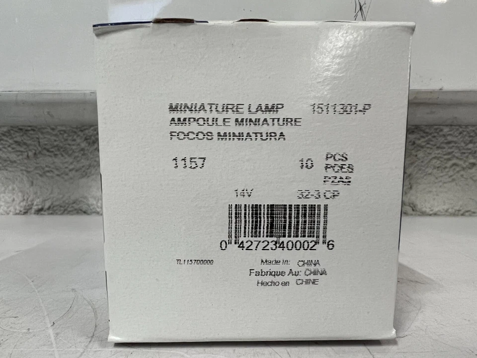 CAJA DE 10 bombillas traseras lámpara miniatura Wagner Lighting 1157 Foto 2 de 4