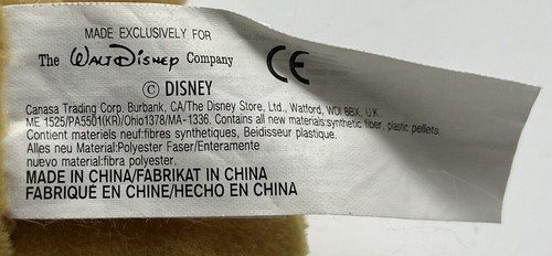 Small HTF New 4” Disney Clip On Winnie the Pooh Bear - Picture 4 of 4