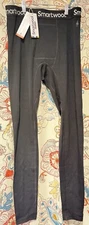 SmartWool Mens Classic Thermal Merino 250 Base Layer Bottom LARGE L Black NWT