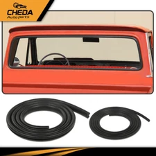 Fit For 1942-1966 Chevy GMC Pickup Rear Glass Small Window Weatherstrip Seal 