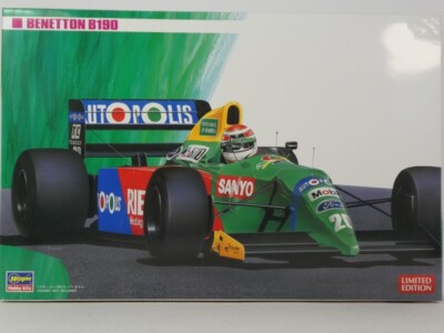 Hasegawa Kit F1 Benetton B190 Nelson Piquet Alessandro Nannini 1990 1/24 20340