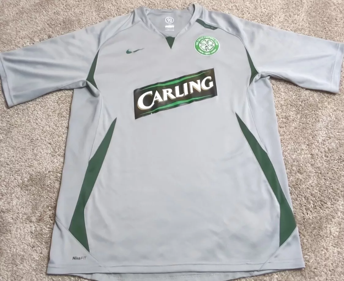 Celtic FC Carling Nike Fit Football / Soccer Jersey Shirt 