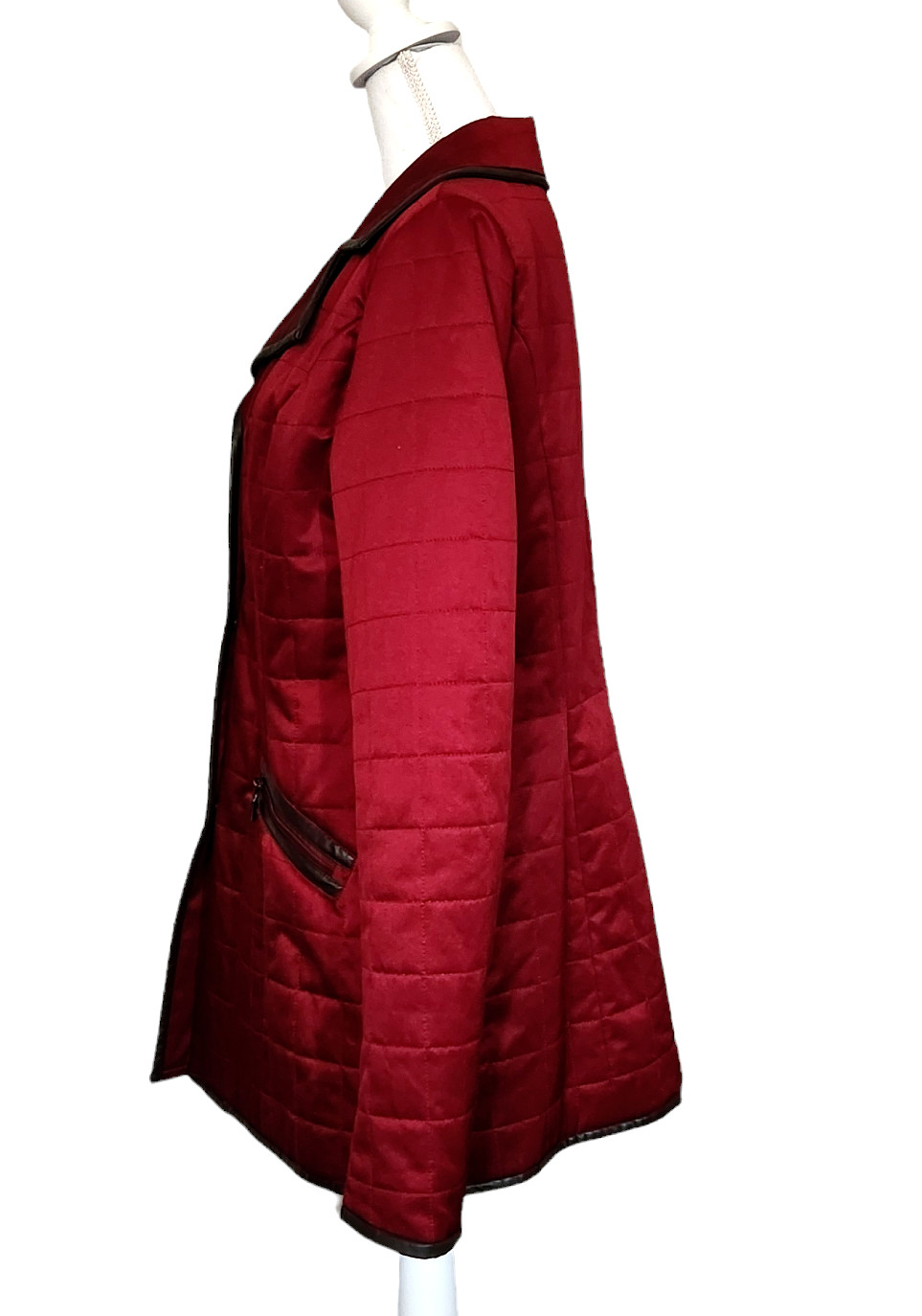 Pendleton Camas Quilted Jacket Snap Front Red w/ … - image 3