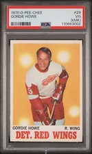 1970-71 O-Pee-Chee OPC #29 Gordie Howe PSA 3(MK) VG