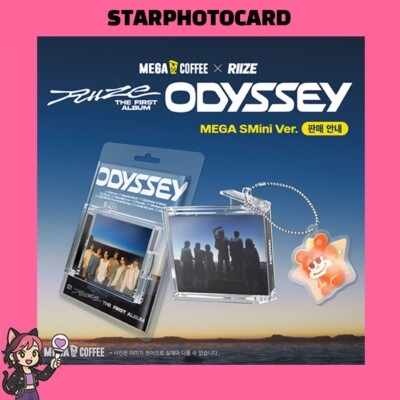 RIIZE 1st Album ODYSSEY MEGA SMINI MEGA COFFEE POB
