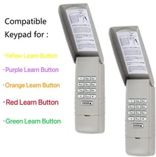 877LM Wireless Keypad For Liftmaster Garage Door Opener Remote Control(Grey)