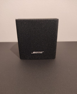 Single Bose Cube Speaker Lifestyle Acoustimass Surround Sound Black