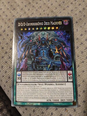 Yu-Gi-Oh! MP23-DE023 D/D/D-Erfinderkönig Deus Machinex Secret Rare NM 1st