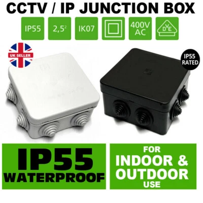 IP Junction Box Outdoor IP55 CCTV Connection Terminal box IP65 Enclosure Case