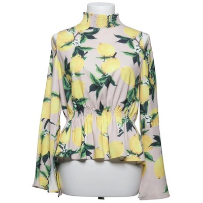 Aéryne, Bluse, Größe: S, Beige/Gelb/Grün, Polyester, Sonstiges, Damen #Rrg