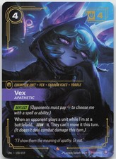 Vex - Apathetic #150 Prices | Riftbound Unleashed