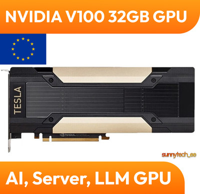 NVIDIA Tesla V100 PCIE 32GB AI Original GPU Graphics card 900-2G500-0010-000