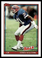 1991 Topps James Williams Buffalo Bills #46