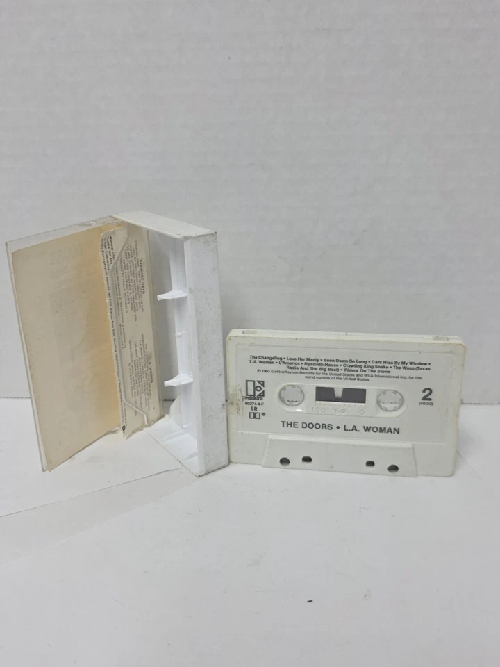 The Doors Strange Days L.A. Woman Two Hit Albums On One Cassette Tested Works - Image 4 of 4