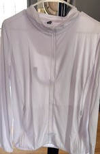 Women s White Hoodie Size Large