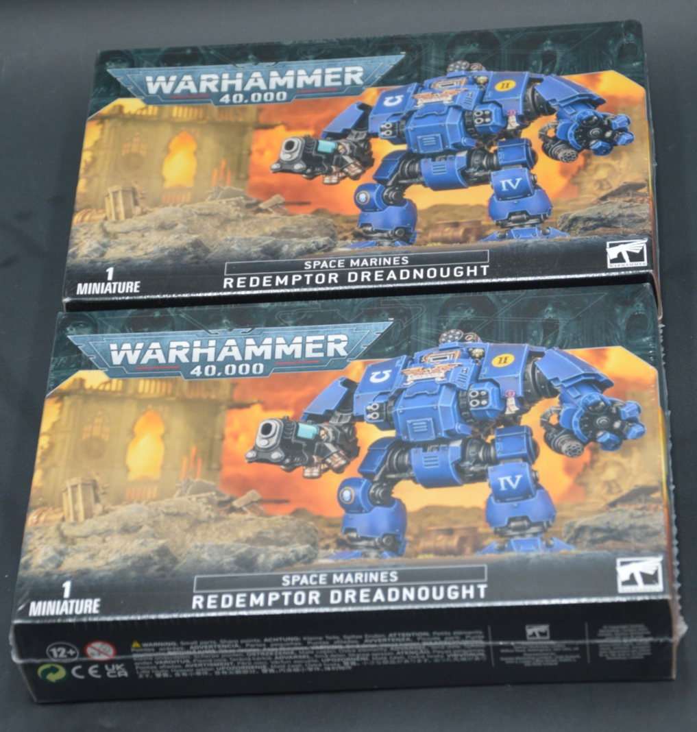 Redemptor Dreadnought (x2) Primaris Space Marine Warhammer 40K NIB