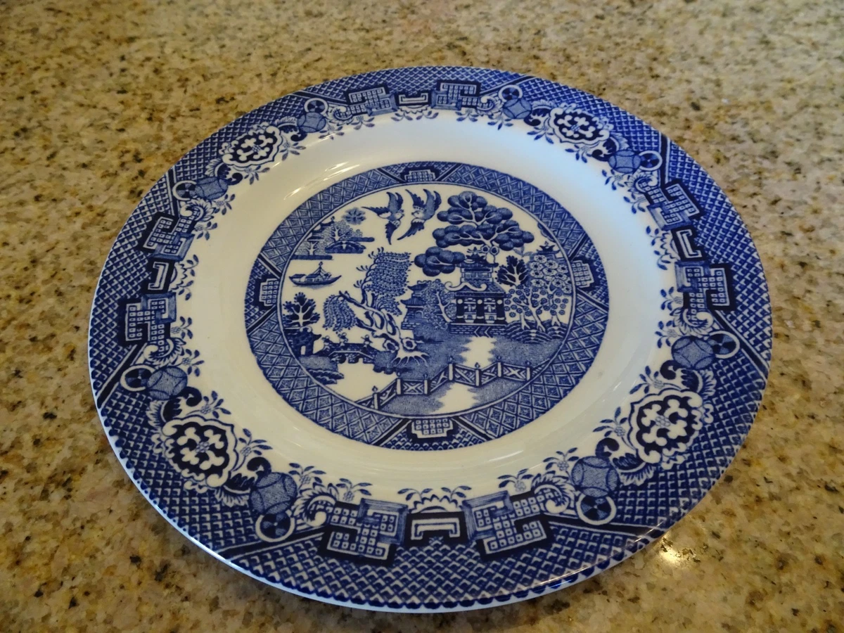Woods Ware Willow In Blue Willow China & Dinnerware for sale | eBay