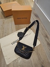 Louis Vuitton Multi Pochette New Wave Noir Black Leather Shoulder Bag