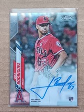 2020 Topps Chrome - Rookie On Card Autograph Jose Rodriguez #RA-JRO (AU, RC)