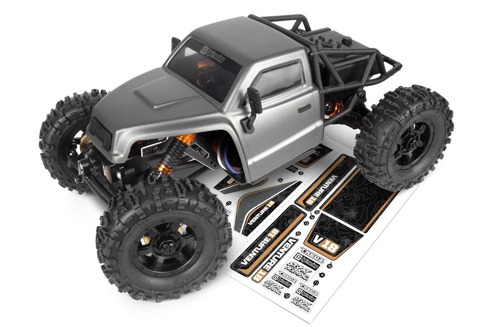 HPI 160808 Venture18 CC Flux Competition Crawler Gunmetal - Bild 4 von 4