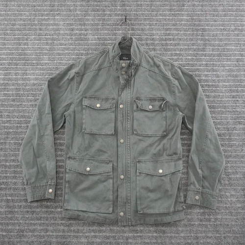 NWT Rails Field Jacket Mens Medium Green Utility Military Style Coat - product listing photo