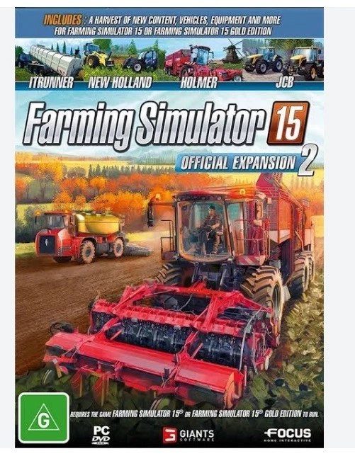 Farming Simulator 2015 Official Expansion 1 and 2 PC DVD New Sealed - Image 2 of 2