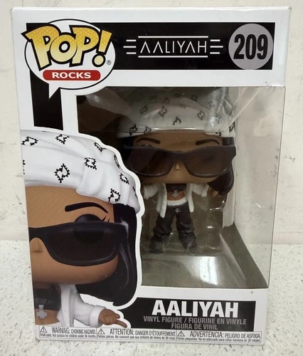 Funko Pop Rocks Aaliyah #209 Vinyl Figure G