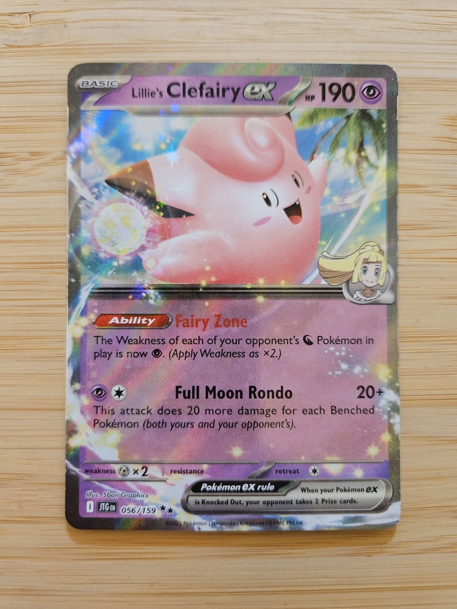 Lillies Clefairy ex 056/159 (JTG) Journey Together NM Double Rare