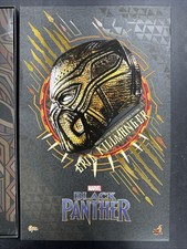 1 6 Hot Toys MMS471 Marvel Black Panther Erik Killmonger Collectible Figure NEW