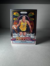 2025 Panini Prizm WNBA - Groovy Kelsey Plum #5 Los Angeles Sparks